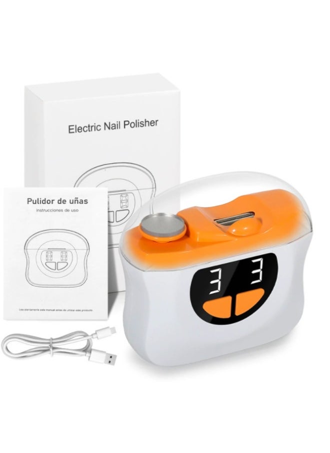 Smart Fully Automatic Dual-Mode Electric Nail Clipper Manicure Tool for Kids - Nail Scissors and Nail Grinder