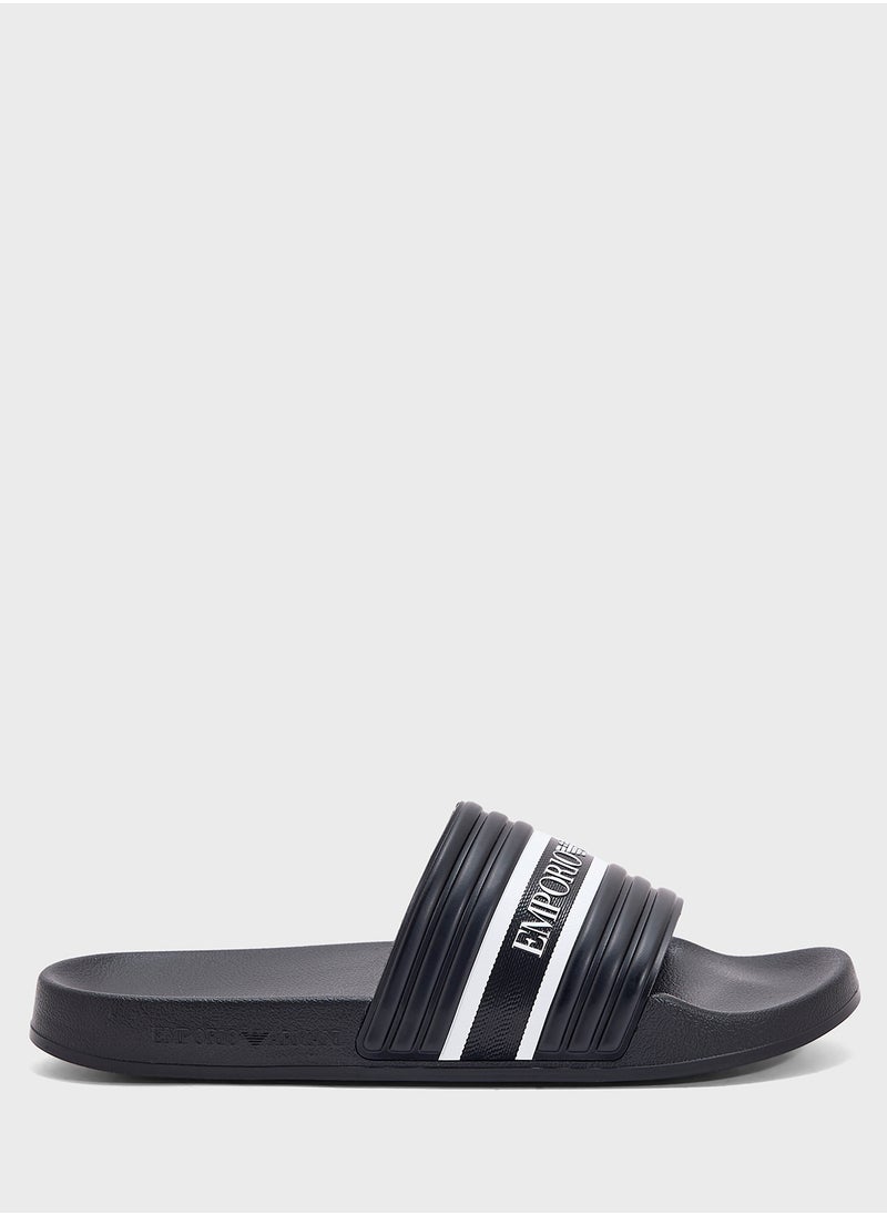 Logo Beach Flip Flops