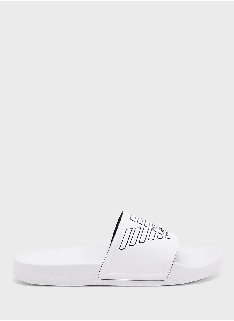 Logo Beach Flip Flops