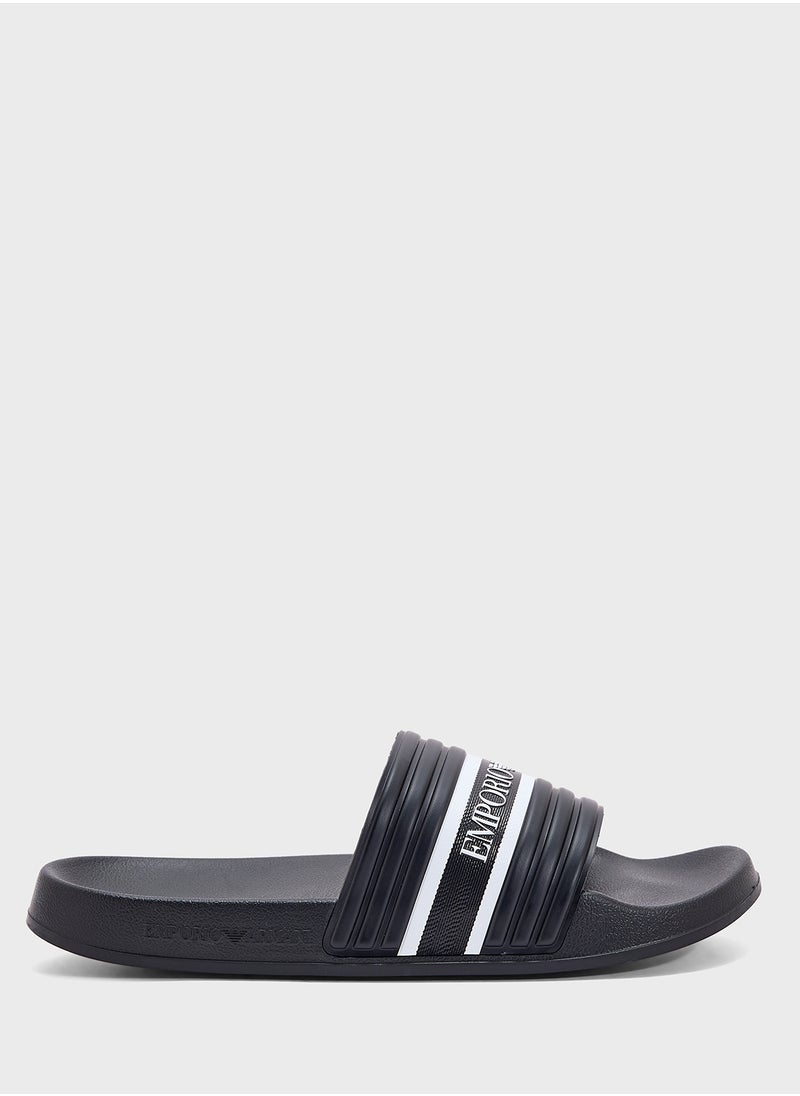 Logo Beach Flip Flops
