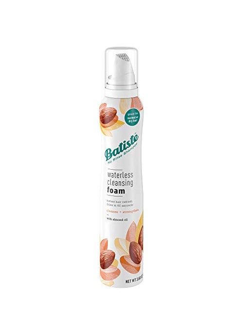 Batiste Waterless Cleansing Foam Cleanse and Strengthen with Almond Oil 360 OZ