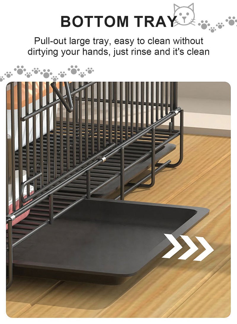 Cat Cage Extra Large Free Space Cat Cage Villa Triple Household Cat House Cat House Cat Cabinet Cat Nest Cat Climbing Shelf