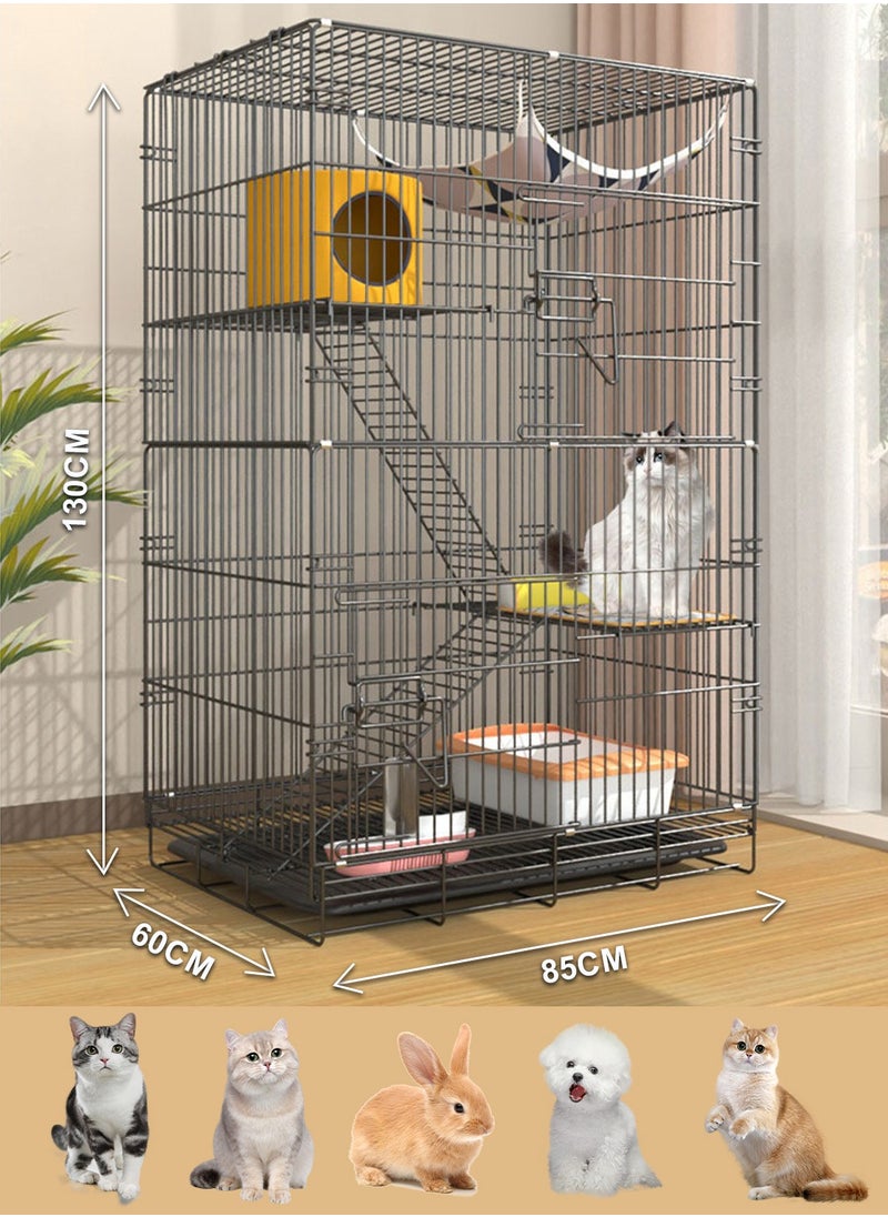 Cat Cage Extra Large Free Space Cat Cage Villa Triple Household Cat House Cat House Cat Cabinet Cat Nest Cat Climbing Shelf