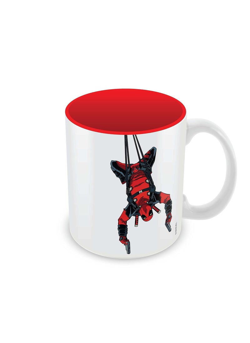 Marvel 'Deadpool - Hanging' Officially Licensed Ceramic Mug