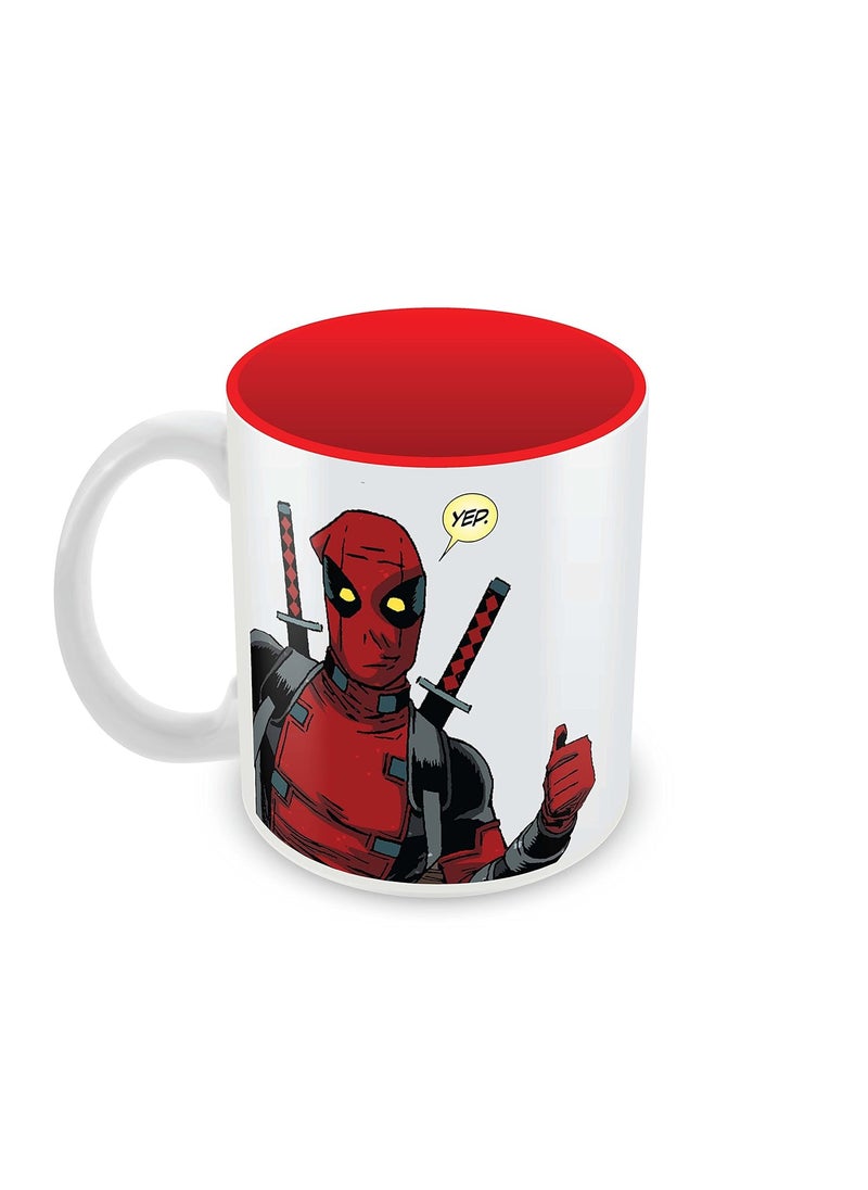 Marvel 'Deadpool - Hanging' Officially Licensed Ceramic Mug