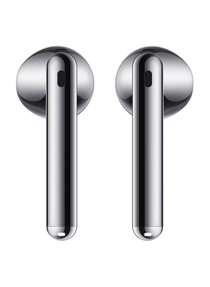 Freebuds 4E - Wireless Bluetooth Open-Fit Earphones With Hybrid Active Noise Cancellation Silver