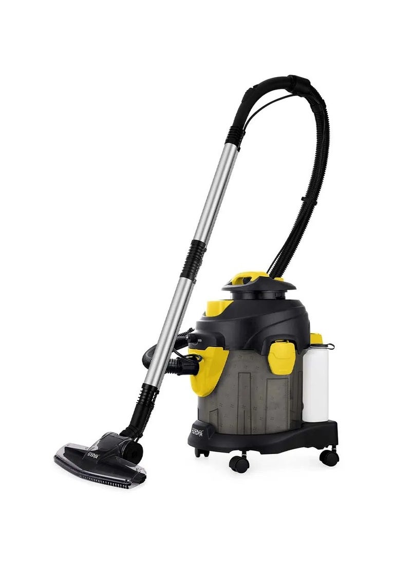 WINNING STAR ST-5036 Wet and Dry Vacuum Cleaner 1400W – 15L Capacity, 17kPa High Suction Power, HEPA Filter, Blower Function, Stepless Speed Control, for Home, Car, Garage & Commercial Use