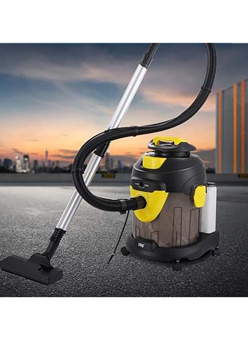 WINNING STAR ST-5036 Wet and Dry Vacuum Cleaner 1400W – 15L Capacity, 17kPa High Suction Power, HEPA Filter, Blower Function, Stepless Speed Control, for Home, Car, Garage & Commercial Use