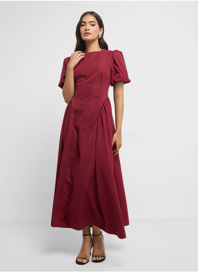 Puff Sleeve Dress