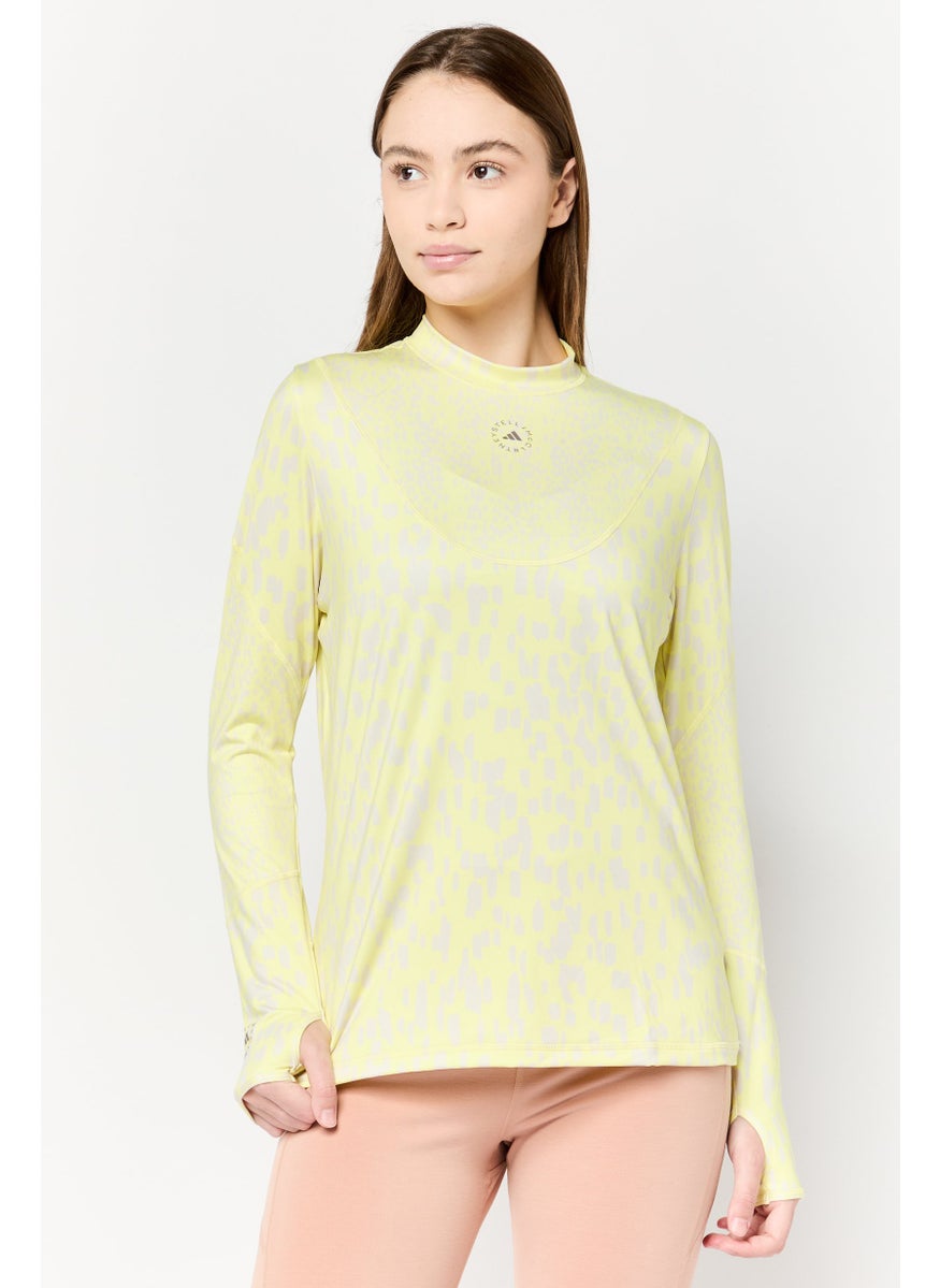 Adidas by Stella McCartney Women Sportswear Fit Brand Logo Training Top ,Multicolor