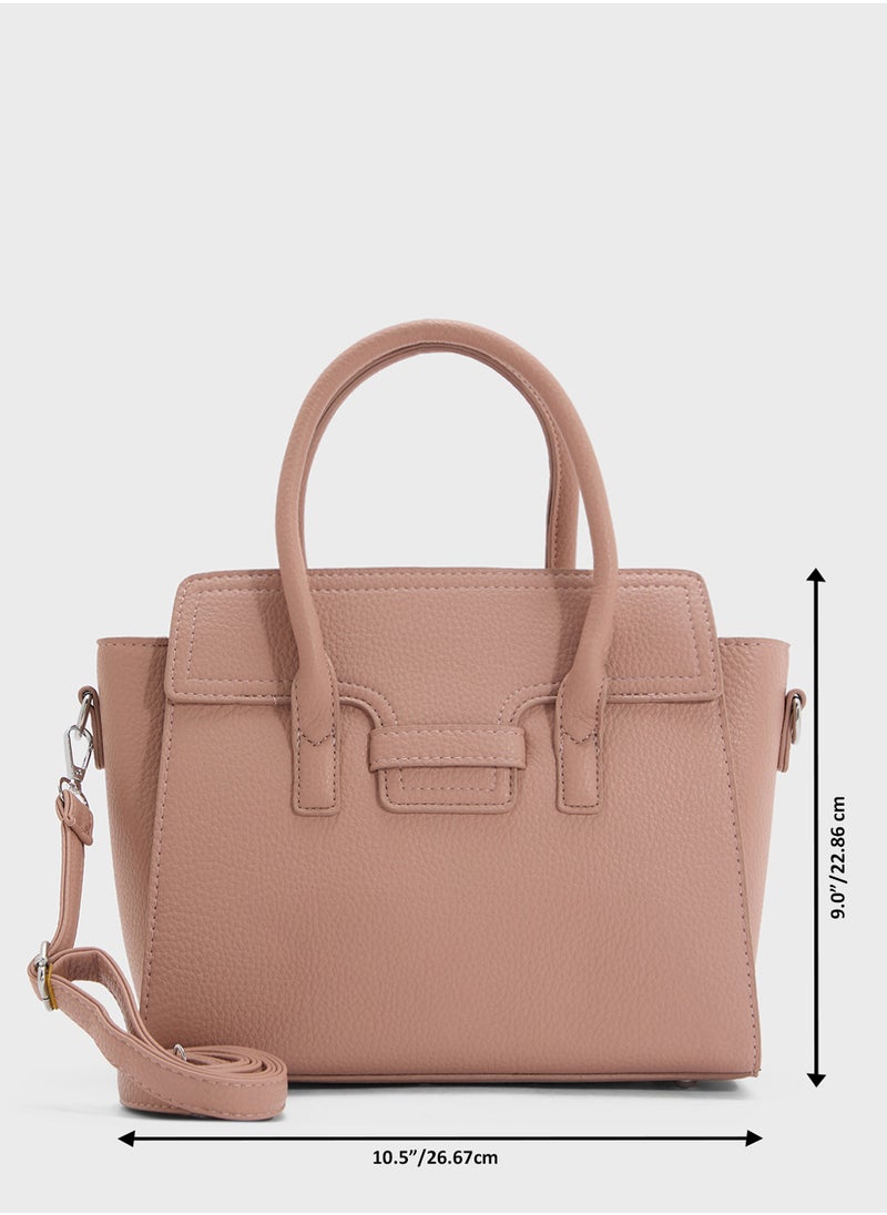 Tonal Detail Satchel