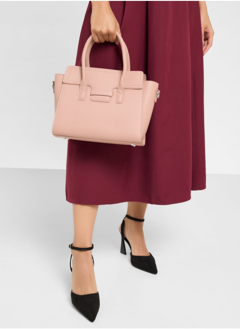 Tonal Detail Satchel