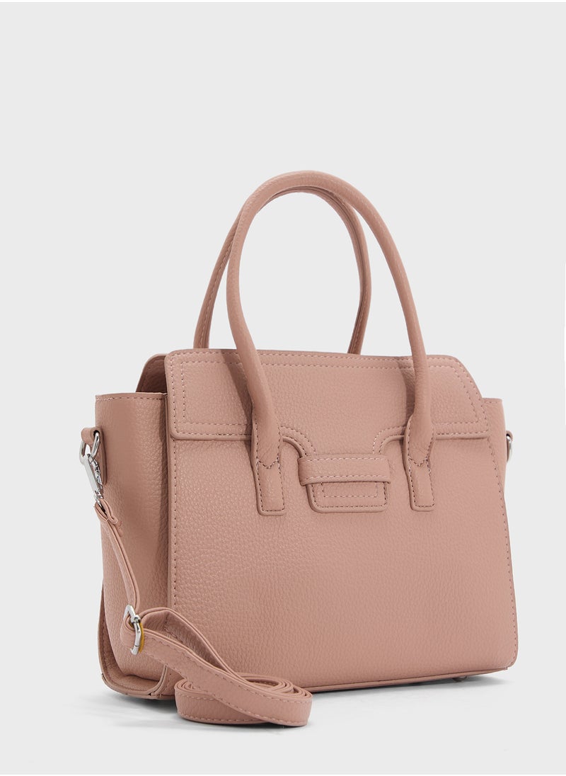 Tonal Detail Satchel