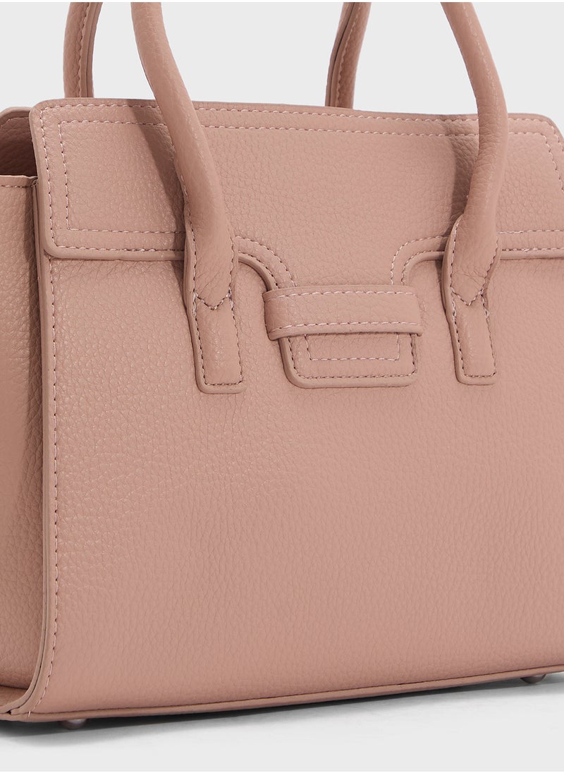 Tonal Detail Satchel