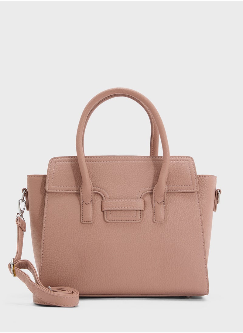 Tonal Detail Satchel