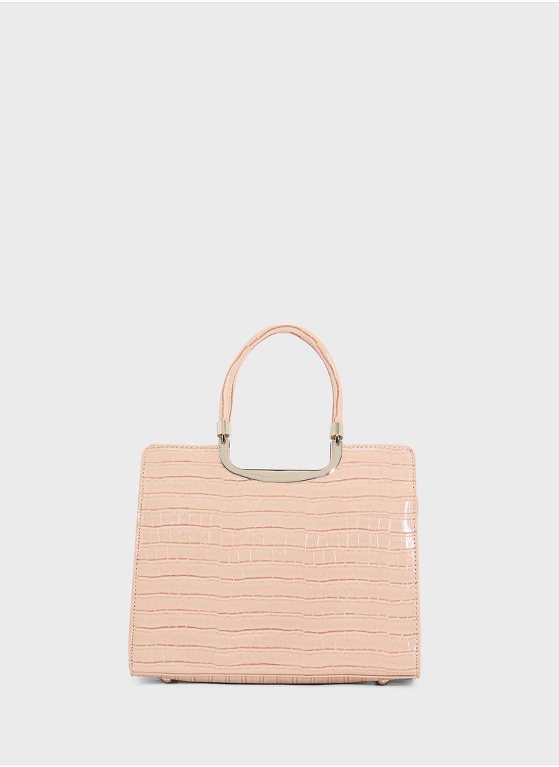 Croc Effect Satchel
