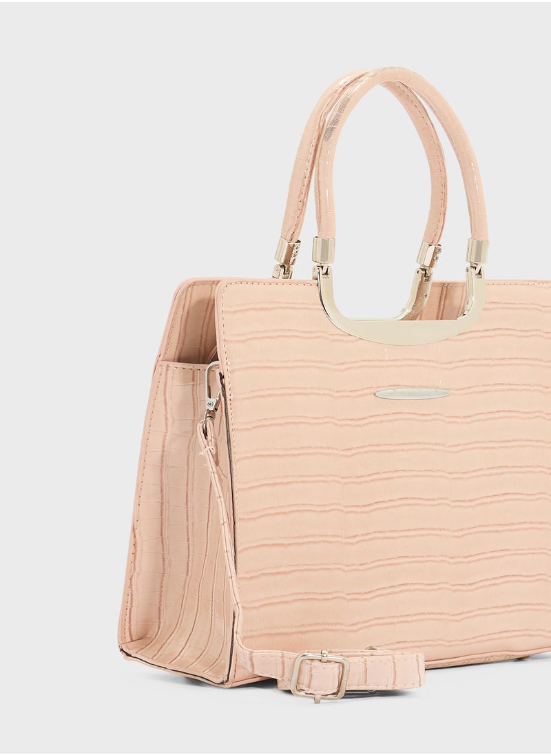 Croc Effect Satchel