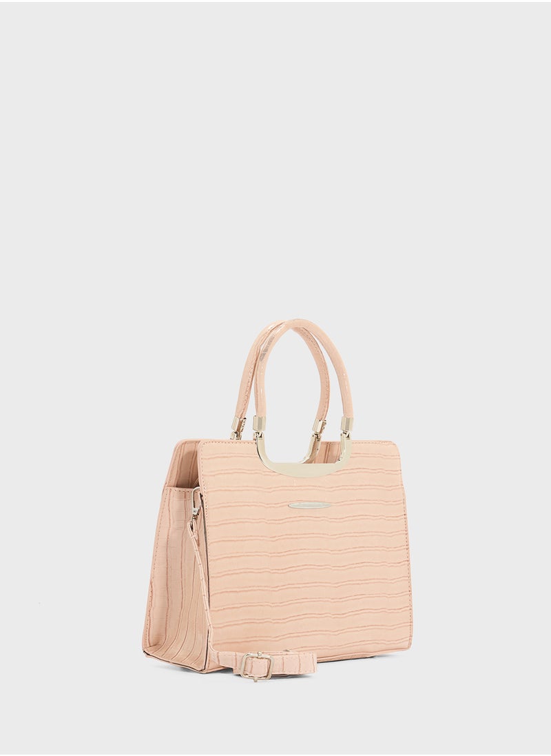 Croc Effect Satchel