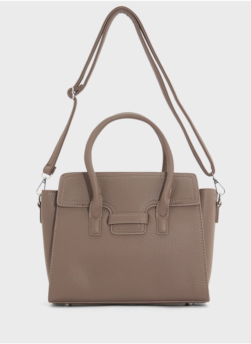 Tonal Detail Satchel