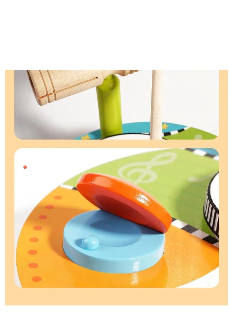 Factory Price Kids Wooden Xylophone Music Set With Variety Tones
