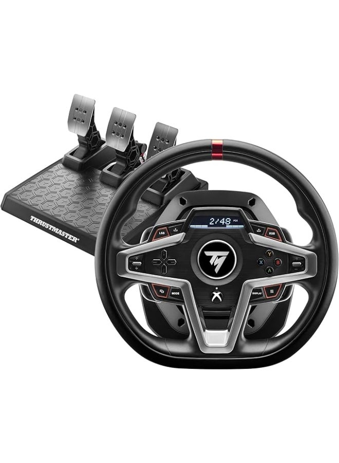 T248X Black Steering wheel