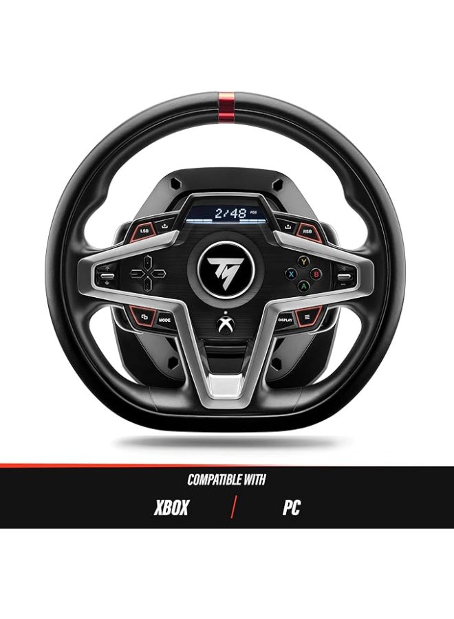T248X Black Steering wheel