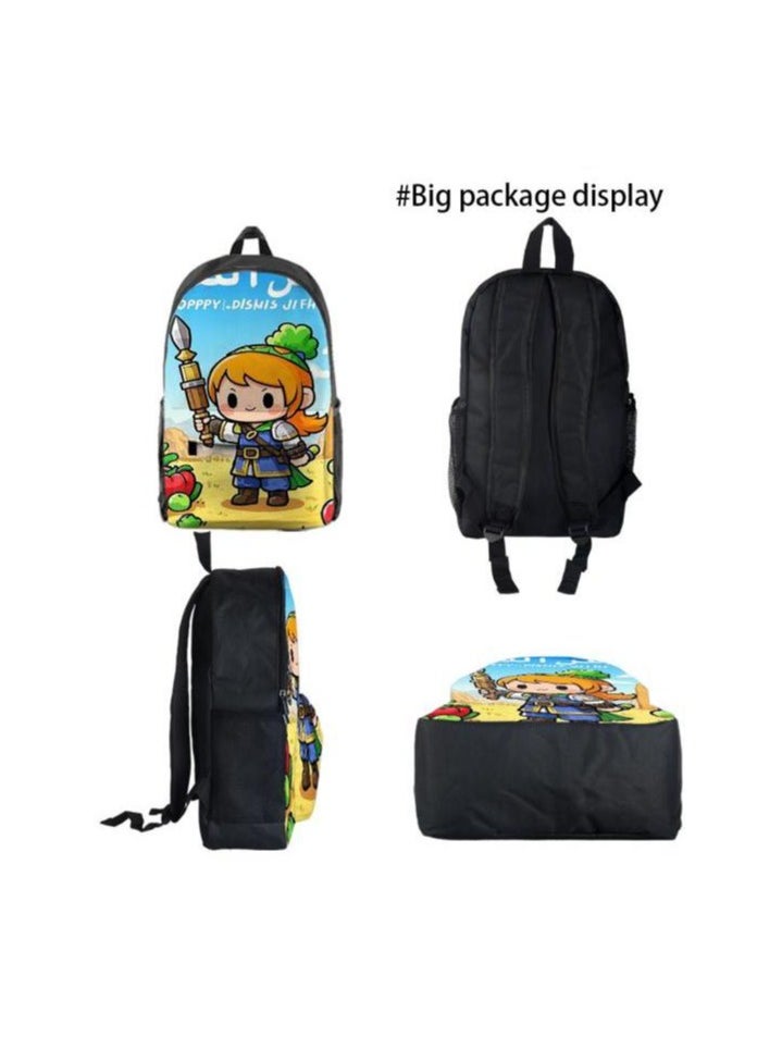 Universal cartoon new three-piece schoolbag - 687