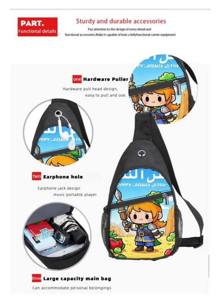 Universal cartoon new three-piece schoolbag - 687