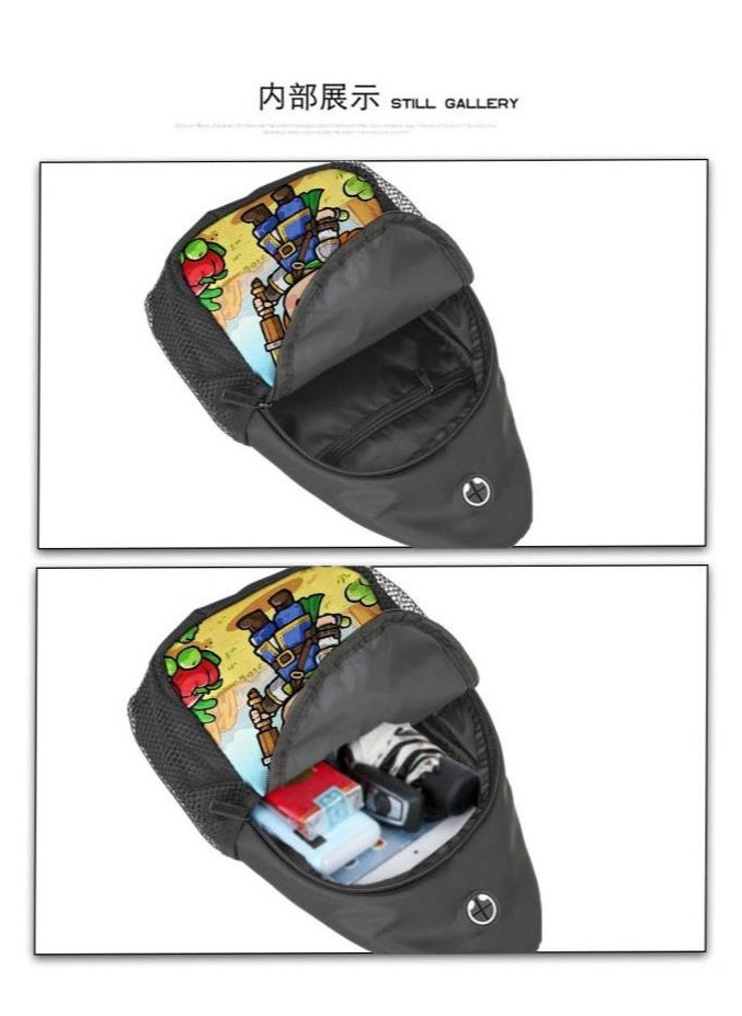 Universal cartoon new three-piece schoolbag - 687