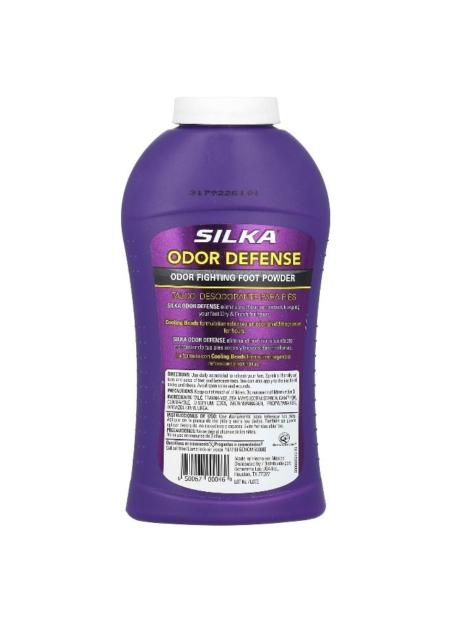 Silka, Odor Defense, Odor Fighting Foot Powder, 6 oz (170 g)