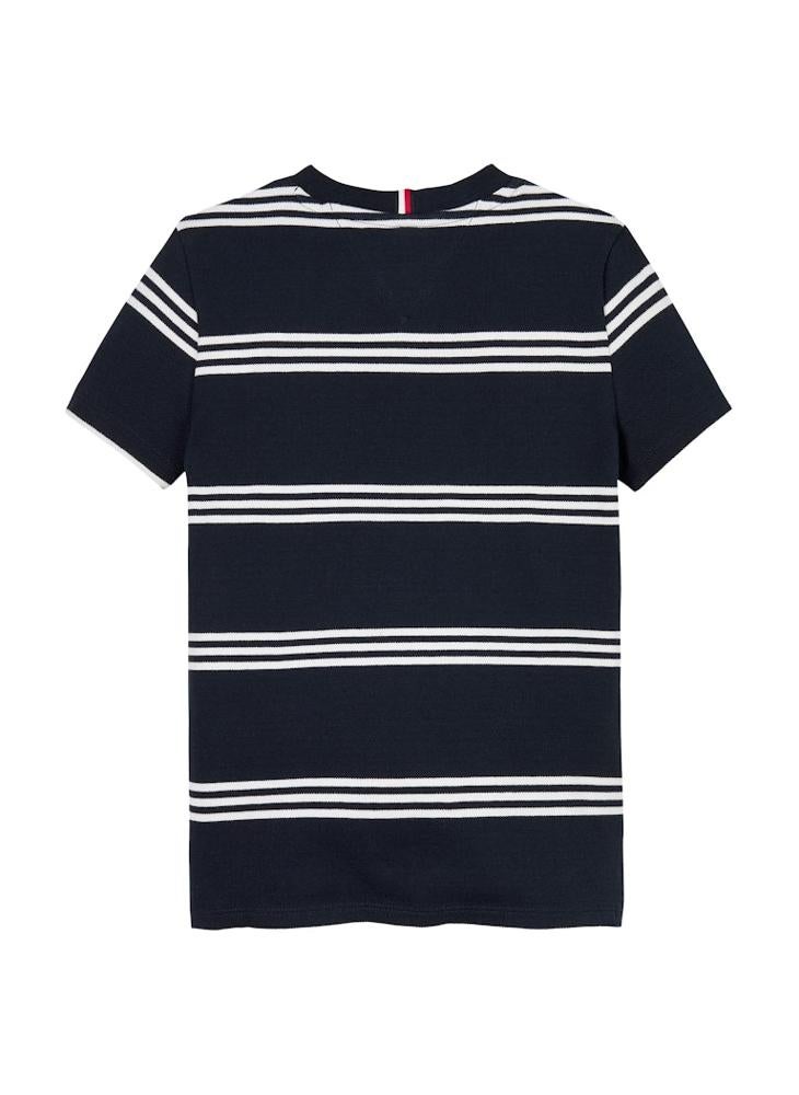 Kids Embroidered Pique T-Shirt