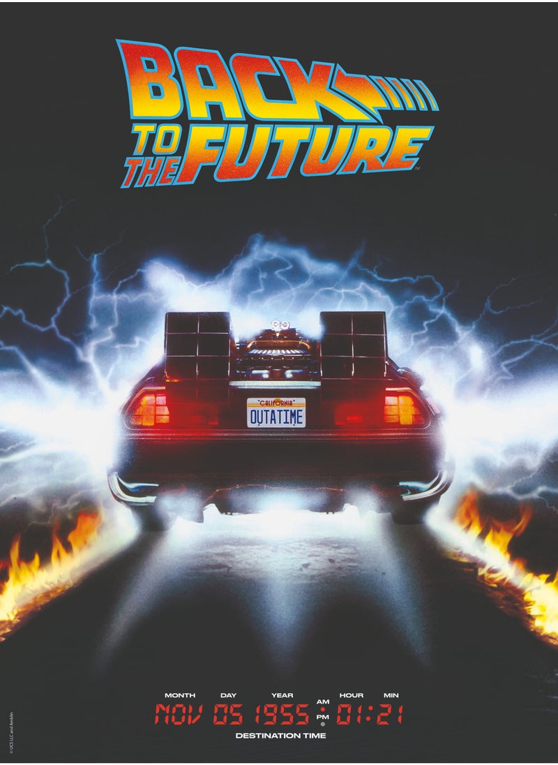 Clementoni Puzzle Back To The Future-Cult Movie 500 Pieces | Jigsaw Puzzle | Puzzle for Adults | Challenging Puzzle | Perfect for Stress Reliever and Puzzle Lovers | Made in Italy