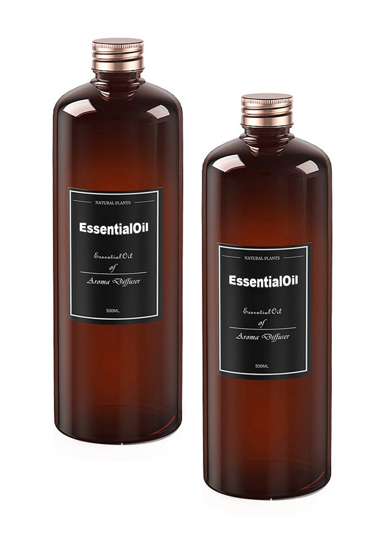 Essential Oil 500mL Bottle for Diffusers, Home Care Candle,100% Pure and Natural Oil - Aromatherapy Diffuser Oil,Aromatherapy Oils,Premium Grade Essential Scent