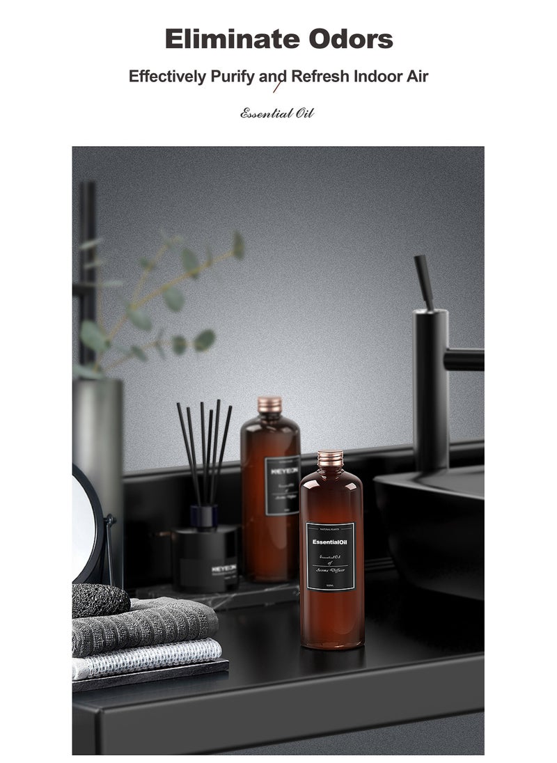 Essential Oil 500mL Bottle for Diffusers, Home Care Candle,100% Pure and Natural Oil - Aromatherapy Diffuser Oil,Aromatherapy Oils,Premium Grade Essential Scent