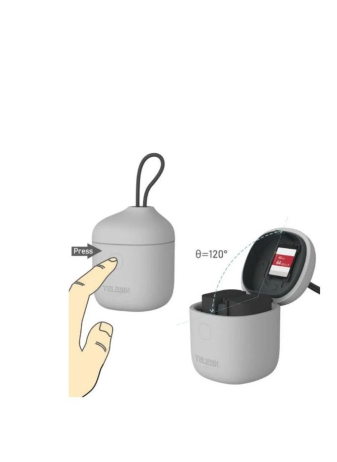 TELESIN ALL IN BOX 3 IN 1 CHARGER FOR LPE6-AN-BCG-LPE6