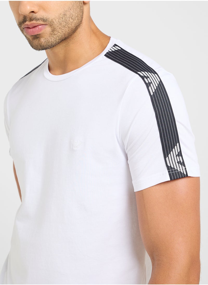 Printed Crew Neck T-shirt