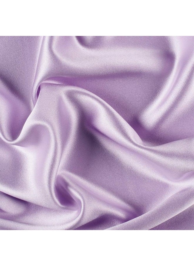 Pro Goleem Satin Soft Crib Sheet Great for Baby with Sensitive Hair Silky Baby Mattress Sheet Lavender Unisex 52’’x28’’x8’’ Fitted Sheet