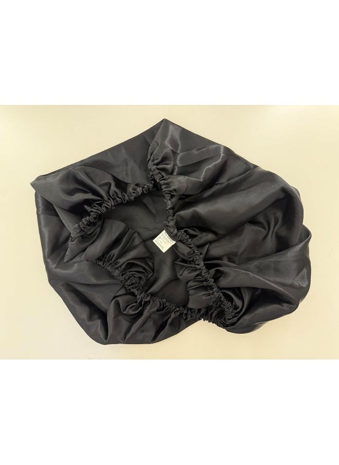Pro Goleem Satin Bassinet Sheet Great for Baby Hair Soft Silk Feeling Sheet for Cradle or Bassinet Pad＆Mattress for Boys and Girls Gift for Newborn and Infant Black