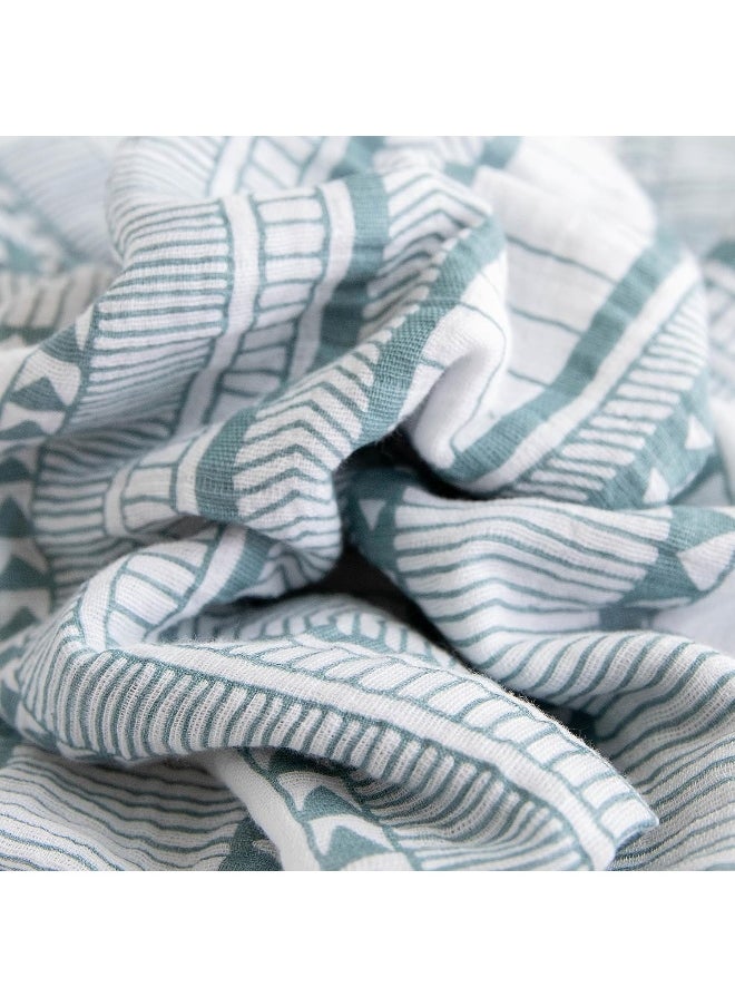 Little Unicorn | 100% Cotton Muslin Baby Swaddle | 3 Pack (Bison Set)