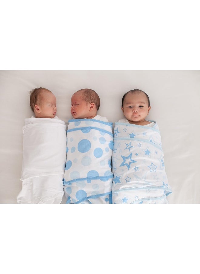 Miracle Blanket Baby Sleep Wearable Swaddle Wrap for Newborn Infant Boy or Girl