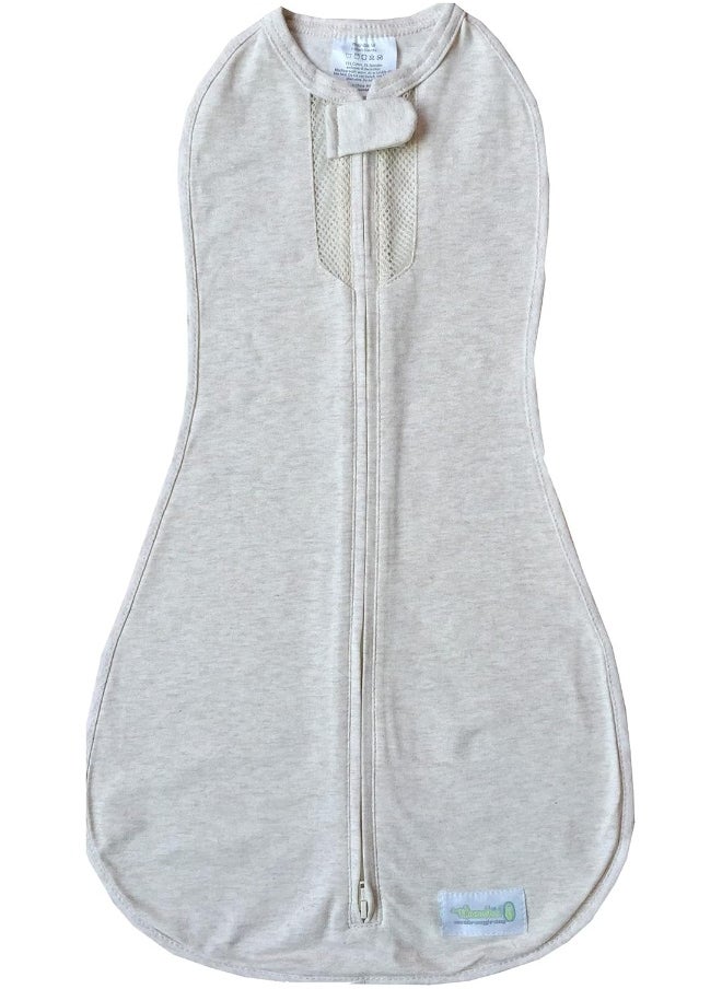 Woombie Air Nursery Swaddling Blanket - for Babies Up to 6 Months - Vented (Freebird, 14-19 lbs)