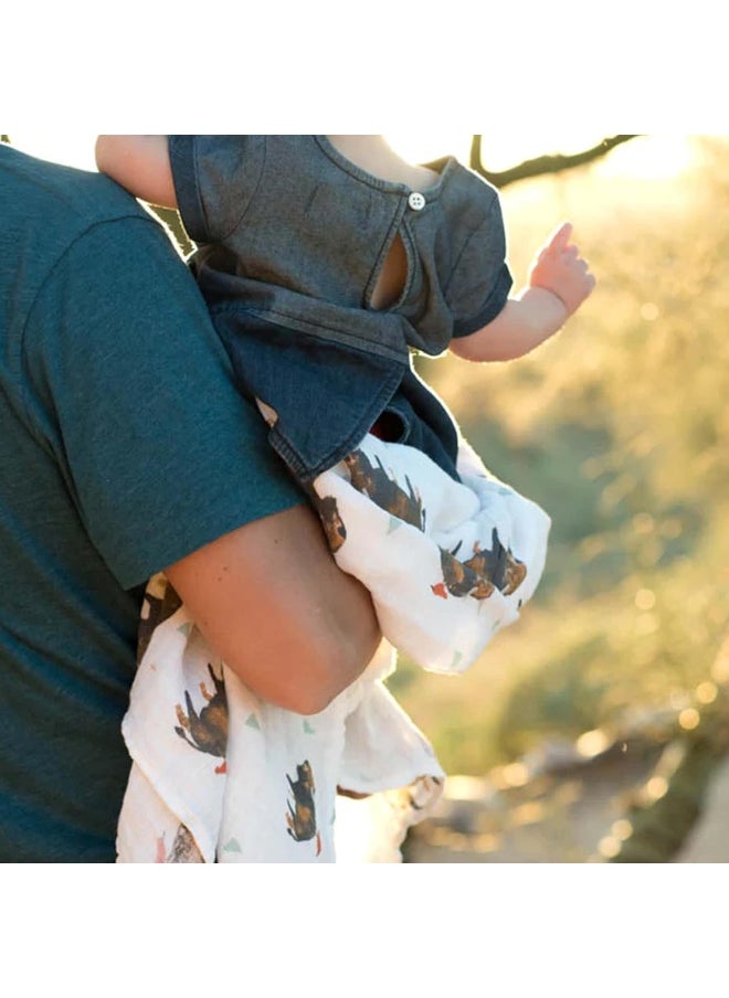 Little Unicorn yobio lum-a-b-xl Muslin Cloths, Unisex
