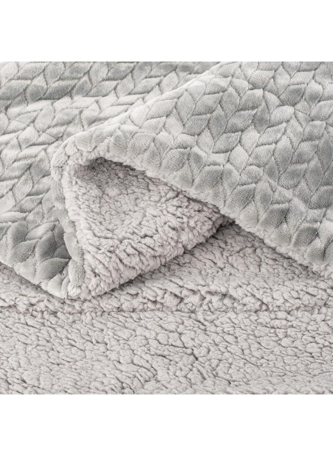 Fuzzy Blanket or Fluffy Blanket for Baby Girl or boy, Soft Warm Cozy Coral Fleece Toddler, Infant or Newborn Receiving Blanket for Crib, Stroller, Travel, Outdoor (40