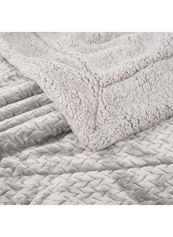 Fuzzy Blanket or Fluffy Blanket for Baby Girl or boy, Soft Warm Cozy Coral Fleece Toddler, Infant or Newborn Receiving Blanket for Crib, Stroller, Travel, Outdoor (40