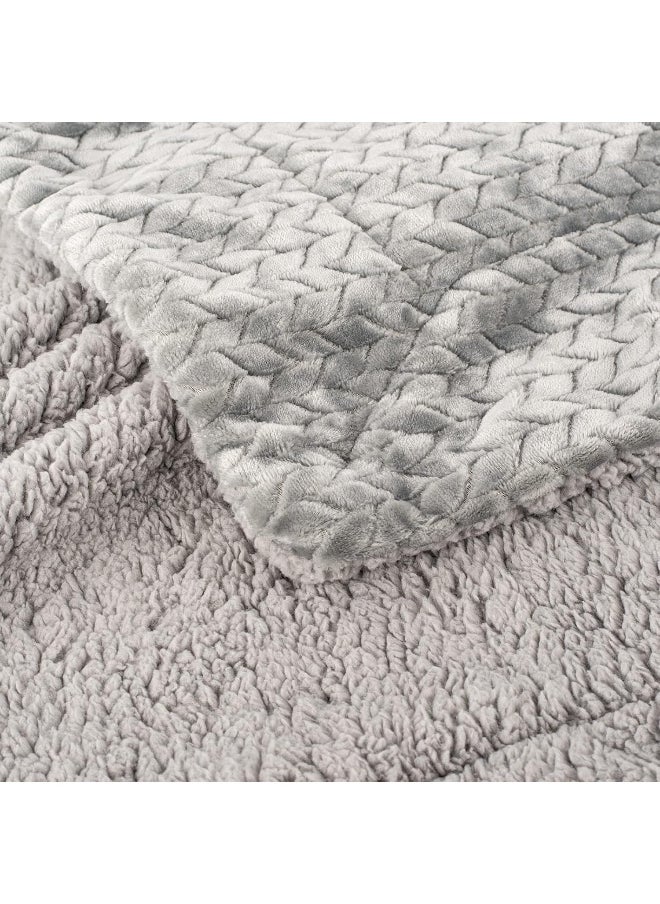 Fuzzy Blanket or Fluffy Blanket for Baby Girl or boy, Soft Warm Cozy Coral Fleece Toddler, Infant or Newborn Receiving Blanket for Crib, Stroller, Travel, Outdoor (40