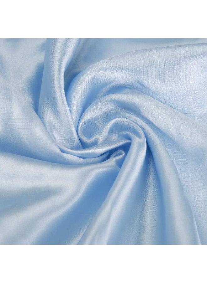 (Satin Back Baby Blanket, Blue) - Pro Goleem Baby Minky Dot Blanket with Satin Backing for Girls and Boys (Blue, 30'' x 40'')