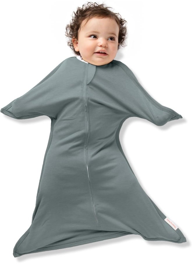 SleepingBaby Zipadee-Zip Swaddle Transition Baby Swaddle Blanket with Zipper, Cozy Baby Swaddle Wrap and Baby Sleep Sack