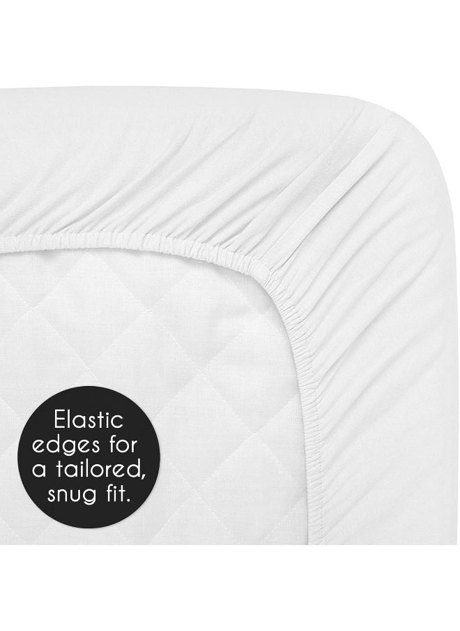 Sweet Jojo Designs Blush Pink, Grey and White Changing Pad Cover for Watercolor Floral Collection