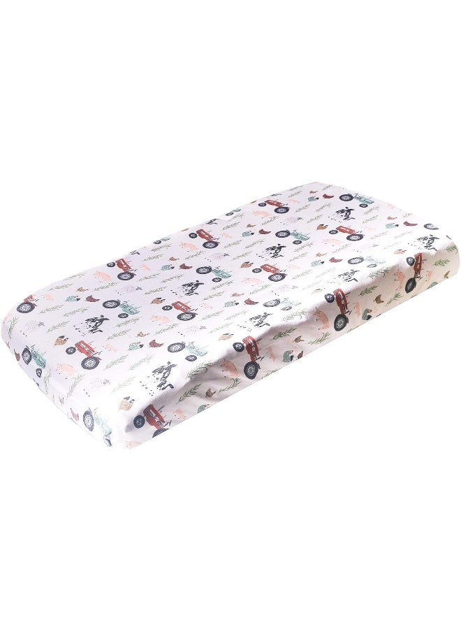 Copper Pearl Premium Knit Diaper Changing Pad Cover 'Jo'