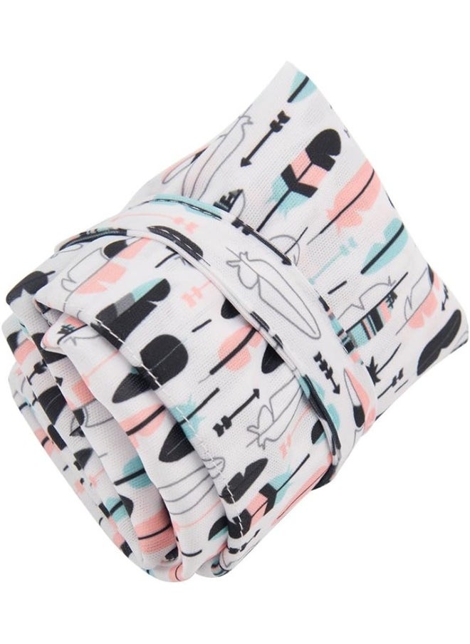 ALVABABY 3pcs Baby Cloth Diaper Wet/Dry Bags|Waterproof Reusable with Two Zippered Pockets|Travel, Beach, Pool, Daycare, Soiled Baby Items,Yoga?Gym Bag for Swimsuits or Wet Clothes 3L-H1
